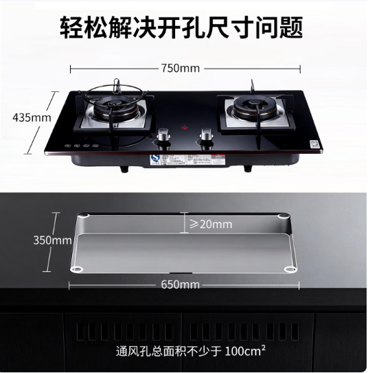 燕山燃气灶具 JZT-A601